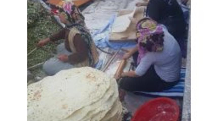 Aksaray&rsquo;da Kışlık Yufka Yapımı Başladı