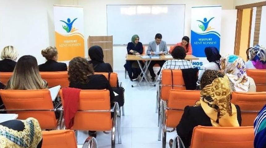 Yeşilyurt Kent Konseyi Kadın Meclisi 1. Olağan Genel Kurulunu Yaptı