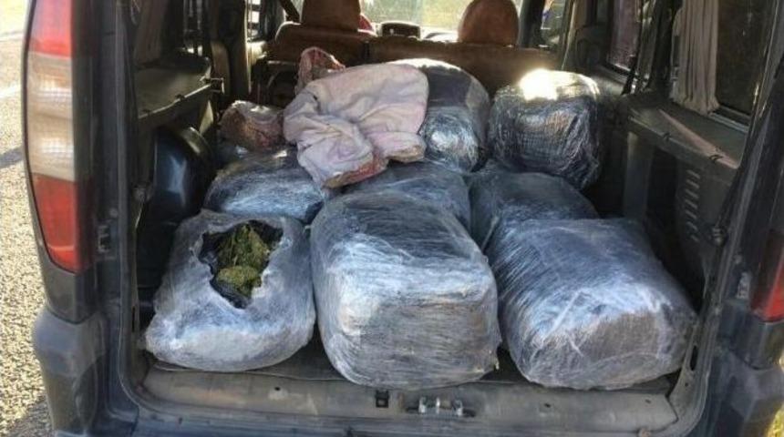 106 Kilo Esrar Ele Ge&ccedil;irildi