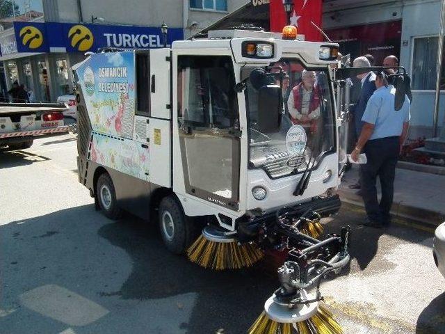 Osmancık Belediyesi’ne Yol Süpürme Aracı 1