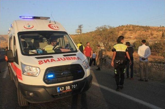 Mardin’de Trafik Kazası: 1 Ölü, 1 Yaralı