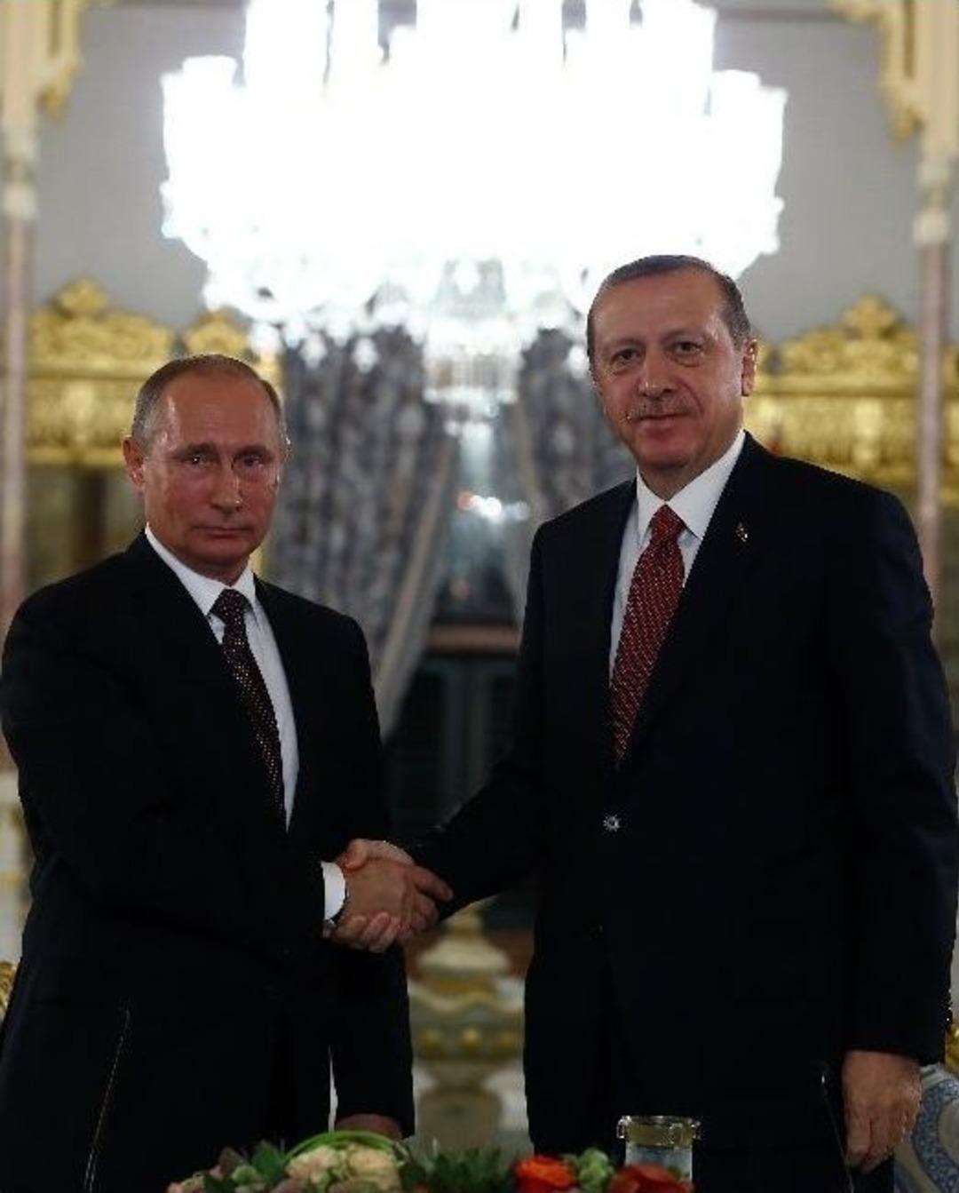 Cumhurbaşkanı Erdoğan İle Putin&rsquo;in G&ouml;r&uuml;şmesi Sona Erdi