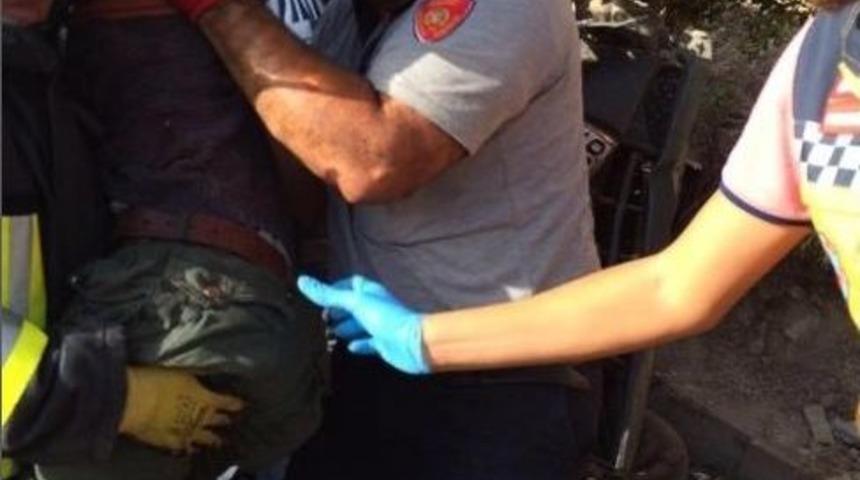 Şanlıurfa&rsquo;da Trafik Kazası: 2 Yaralı