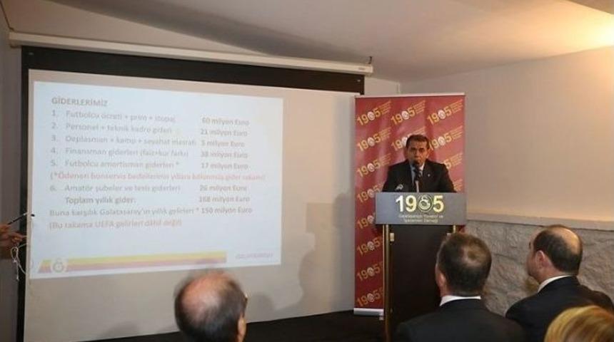 Dursun &Ouml;zbek: "benden Sonraki Y&ouml;netimine Sıfır Bor&ccedil;la Galatasaray Teslim Edeceğim"