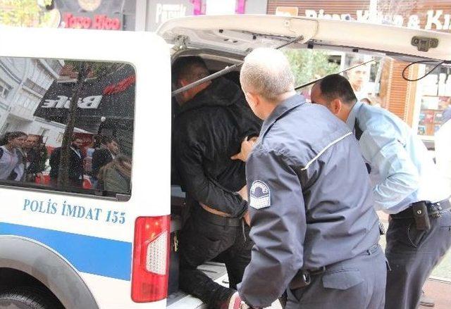 (&ouml;zel Haber) &Ccedil;arşı İznine &Ccedil;ıkan Asker Ortalığı Birbirine Kattı 1