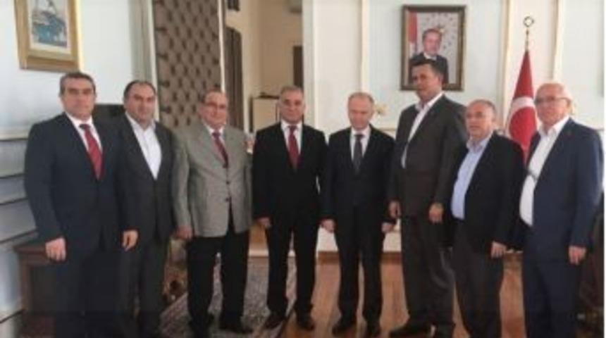 Sanayi Sitesi Y&ouml;netiminden Vali Ceylan&rsquo;a Ziyaret