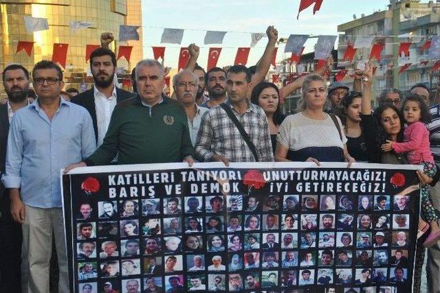 Ankara’daki Patlamada Hayatını Kaybedenler Aydın’da Anıldı