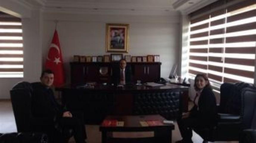 Devlet Hastanesi Başhekimi Sarı&ccedil;am&rsquo;dan Kaymakam Kubilay&rsquo;a Ziyaret
