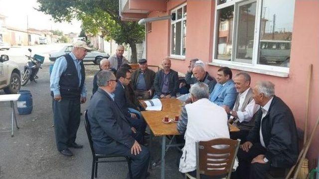 Kaymakam Kızıltoprak’tan Mahalle Muhtarlarına Ziyaret