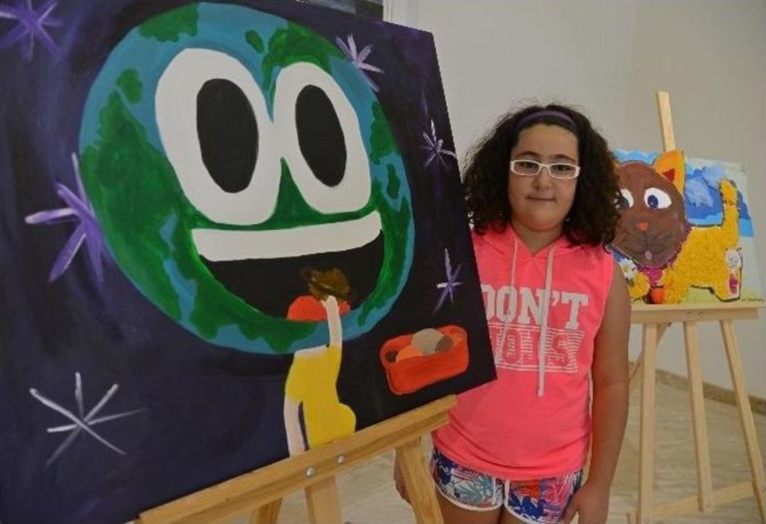 Halid Naci&rsquo;nin Torunu, On İki Yaşında Expo 2016&rsquo;da Sergi A&ccedil;tı