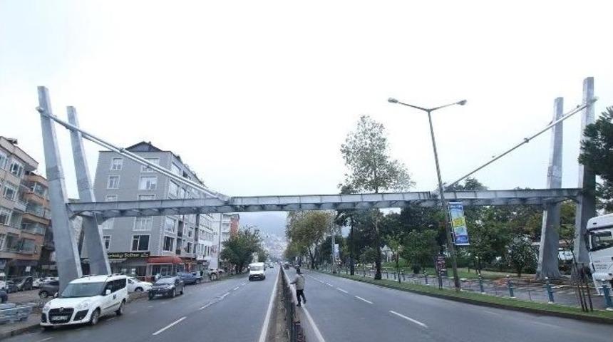 Ordu&rsquo;da Sahil Yoluna Y&uuml;r&uuml;yen Merdiven