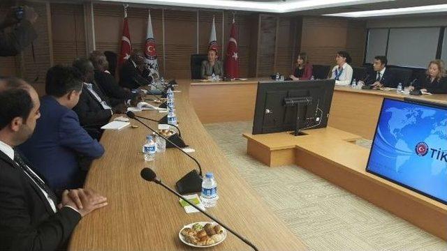 Gana Devlet Bakanı Opong-fosu, Ankara&rsquo;da Kurumları Gezdi 1