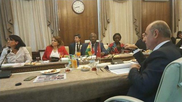 Gana Devlet Bakanı Opong-fosu, Ankara&rsquo;da Kurumları Gezdi 3