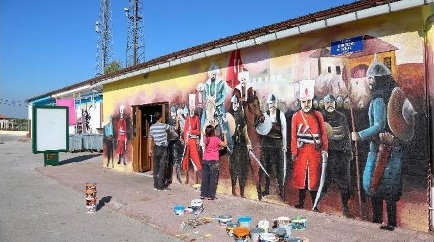 K&uuml;lt&uuml;r Merkezine &Uuml;&ccedil; Boyutlu Resimler İşleniyor