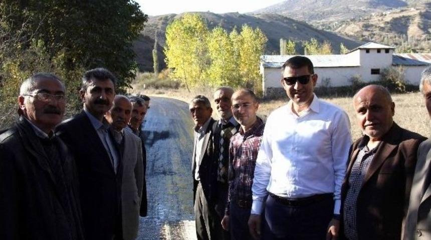 Hafik-tozanlı Grup Yolu Asfaltlandı