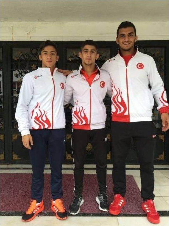 Akhisarlı G&uuml;reş&ccedil;iler, Balkanlardan 2 Altın Ve 1 Bronz Madalya İle D&ouml;nd&uuml;ler 1