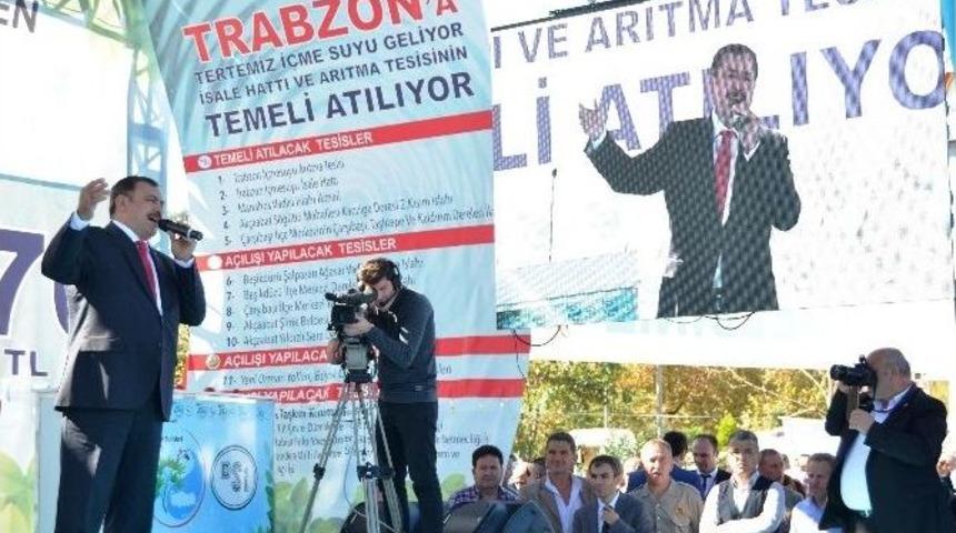 Trabzon&rsquo;da 270 Milyon Tl&rsquo;lik 12 Tesisin A&ccedil;ılış Ve Temel Atma T&ouml;reni Ger&ccedil;ekleştirildi