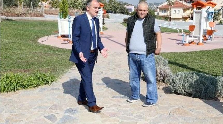 Başkan G&uuml;rlesin Tekke Mahallesinde İncelemelerde Bulundu