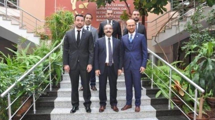 Gagiad Başkanı Bora Tezel&rsquo;den Ga&uuml;n Rekt&ouml;r&uuml; Ali G&uuml;r&rsquo;e Ziyaret