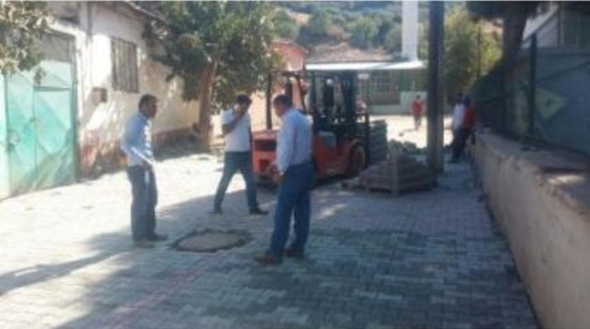 Altyapısı Tamamlanan Ak&ccedil;apınar&rsquo;da Yollar Da Yenileniyor