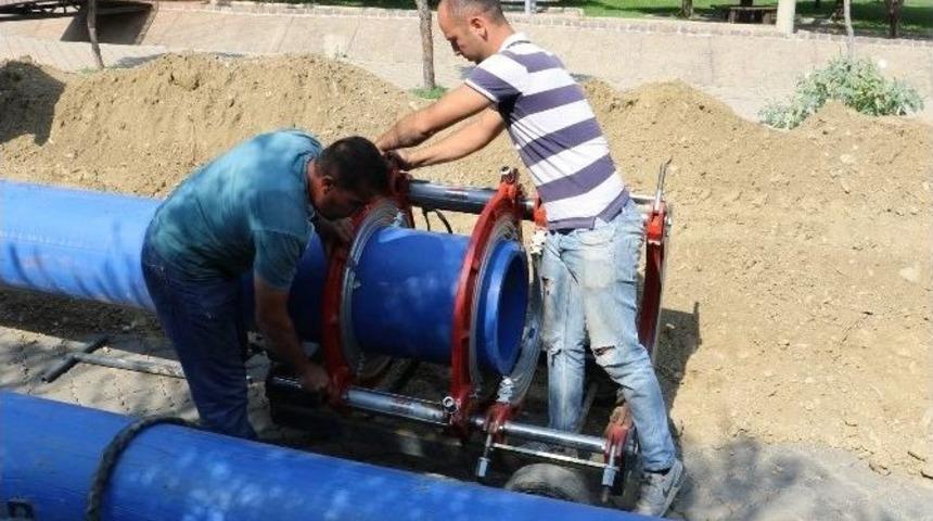 Yetersiz Gelen Su Yeni Hatlarla Giderildi