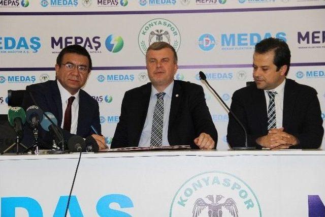 Medaş, A.konyaspor’a Bu Yıl Da Destek Verecek