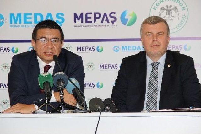 Medaş, A.konyaspor’a Bu Yıl Da Destek Verecek