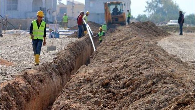 Reyhanlı’da İçme Suyu Şebeke Çalışmaları