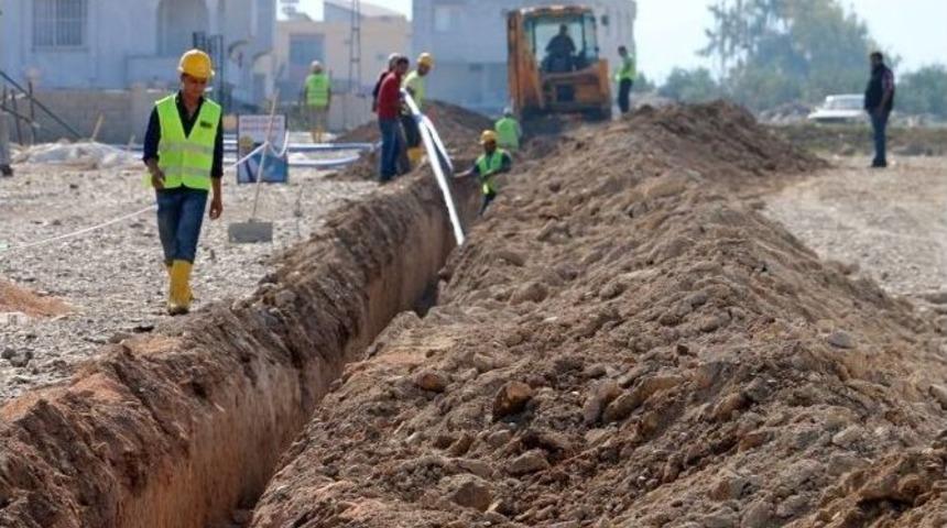 Reyhanlı’da İçme Suyu Şebeke Çalışmaları