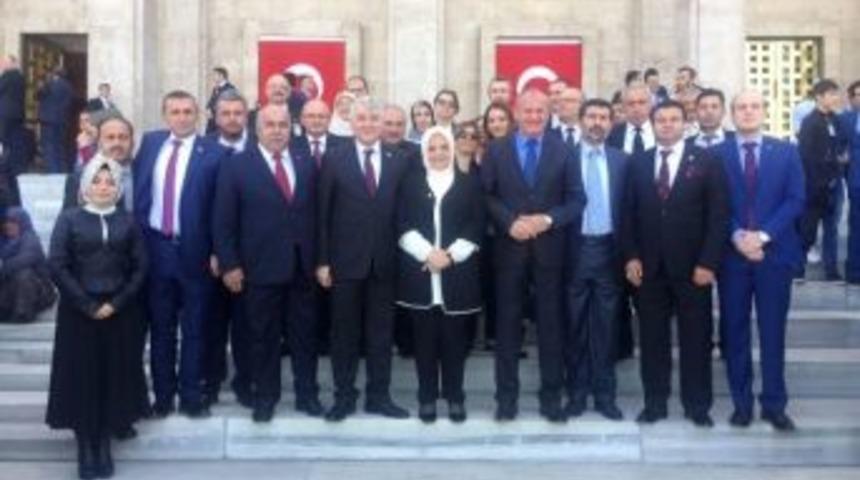 D&uuml;zce Heyeti Ankara&rsquo;da