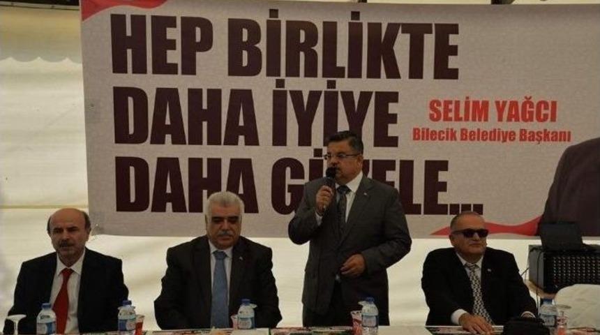 Bilecik Belediye Başkanı Selim Yağcı,din G&ouml;revlileri İle Bir Araya Geldi
