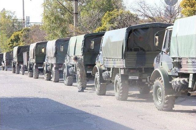 Gaziantep’e Asker Sevkıyatı