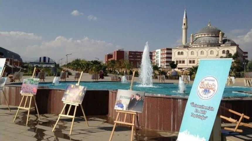 &Uuml;niversite Kamp&uuml;s&uuml;nde 15 Temmuz Şehitleri Ve Milli İrade Konulu Resim Sergisi