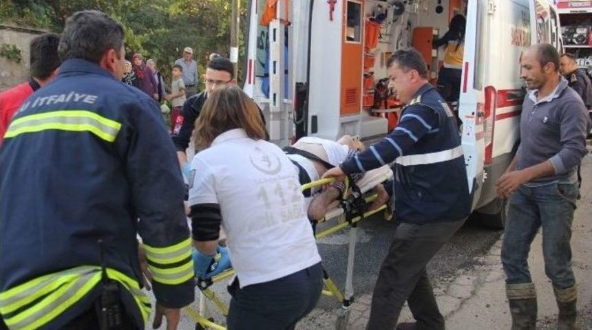 Alzheimer Hastası Babasını Alevlerin İ&ccedil;inden &Ccedil;ıkarttı