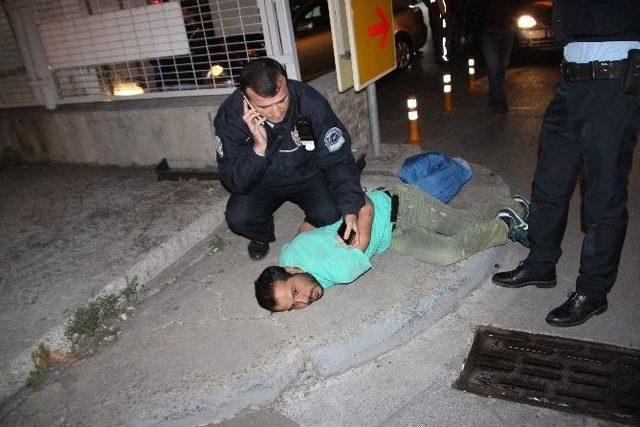 Alkollü Şahıs Polislerle Adeta Köşe Kapmaca Oynadı