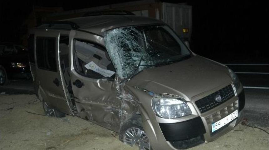 Tekirdağ&rsquo;da Trafik Kazası: 2 Yaralı