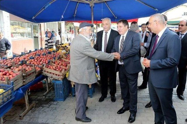 Vali K&uuml;&ccedil;&uuml;k Sadağı Kanyonuna Hayran Kaldı 1