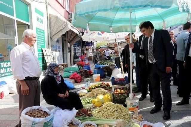 Vali K&uuml;&ccedil;&uuml;k Sadağı Kanyonuna Hayran Kaldı 2