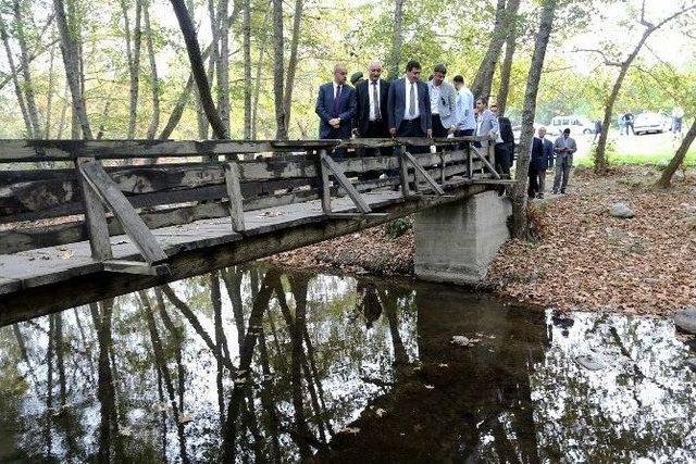 Vali K&uuml;&ccedil;&uuml;k Sadağı Kanyonuna Hayran Kaldı 3