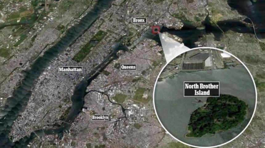New York'un ortasında terk edilmiş bir ada