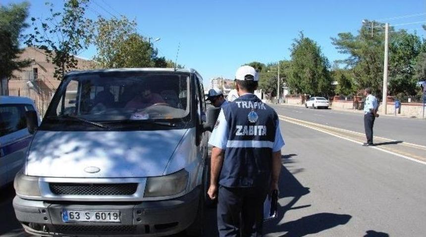 Zabıtadan &Ouml;ğrenci Servislerine Denetim