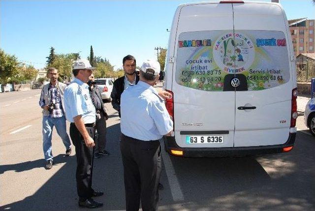 Zabıtadan Öğrenci Servislerine Denetim