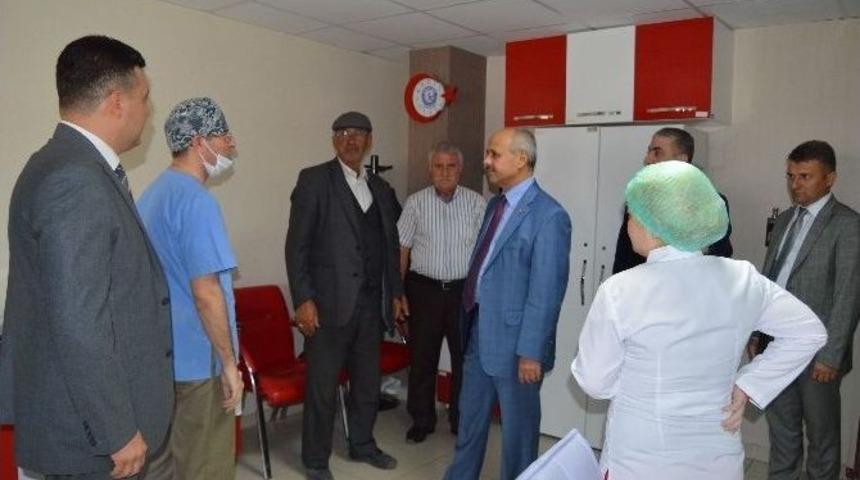 Vali Peynircioğlu&rsquo;ndan Hasta Ziyareti