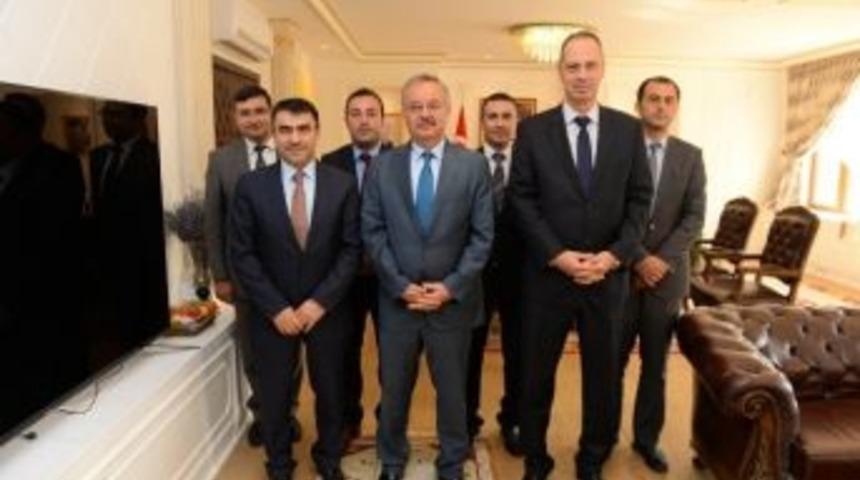 Bik Genel M&uuml;d&uuml;r&uuml; Karaca&rsquo;dan Vali &Ouml;zdemir&rsquo;e Ziyaret