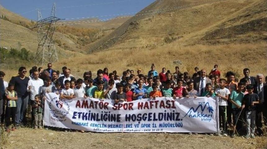 Hakkari&rsquo;de Amat&ouml;r Spor Haftası Etkinlikleri