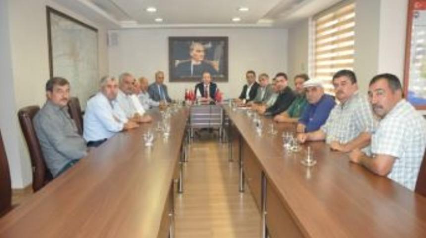 Aski Genel M&uuml;d&uuml;r&uuml; Rahmi Pekar Muhtarlar İle Buluştu