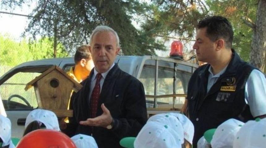 Minik &Ouml;ğrencilere Kuş Yuvaları Tanıtıldı