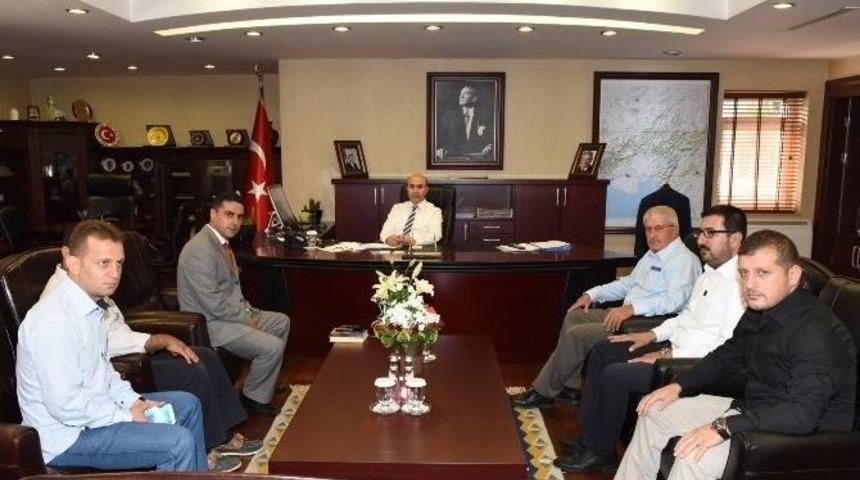 Ehlibeyt Değerlerini Yaşatma Ve Y&uuml;celtme Derneği&rsquo;nden Vali Demirtaş&rsquo;a Ziyaret