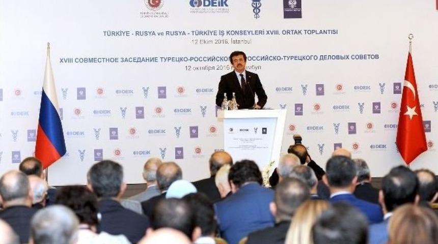 Bakan Zeybekci: "t&uuml;rkiye İle Rusya&rsquo;nın Biraraya Gelmesi Bir Artı Bir; Beş Yapıyor"
