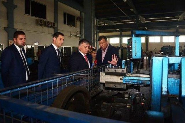 Vali Yazıcı, Osb’de İncelemelerde Bulundu 1